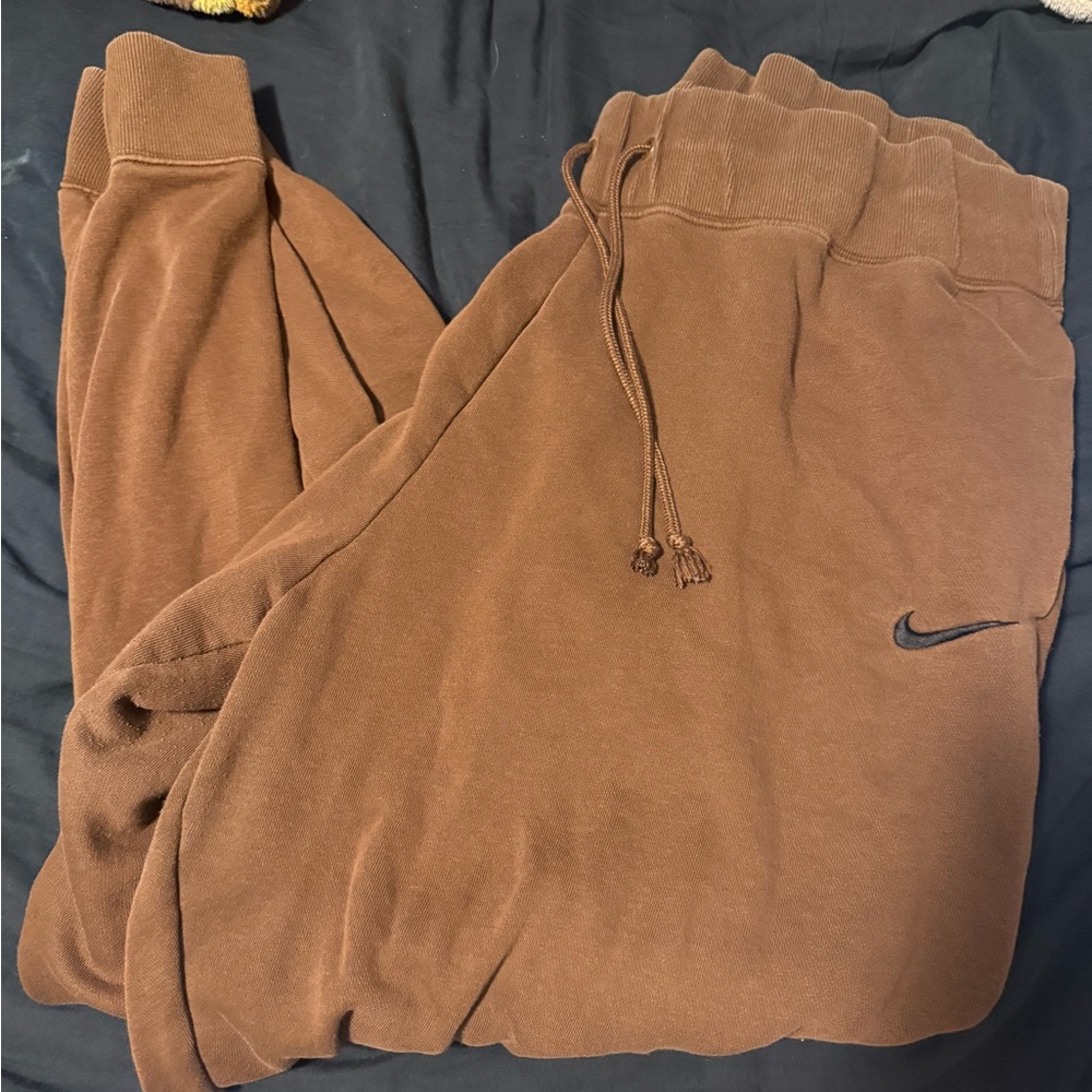 Nike Kids Chocolate Brown Joggers